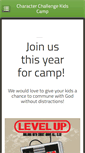 Mobile Screenshot of cckidscamp.org